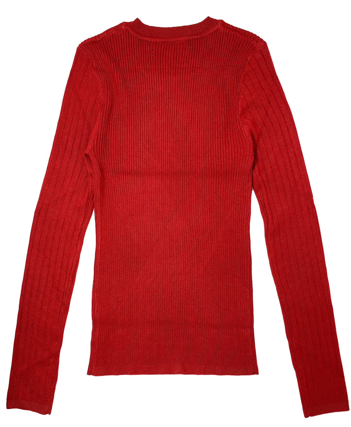 Women’s Pullover Slim Fit Ribbed Long Sleeve Sweater - Round Neck Basic Sweater Top